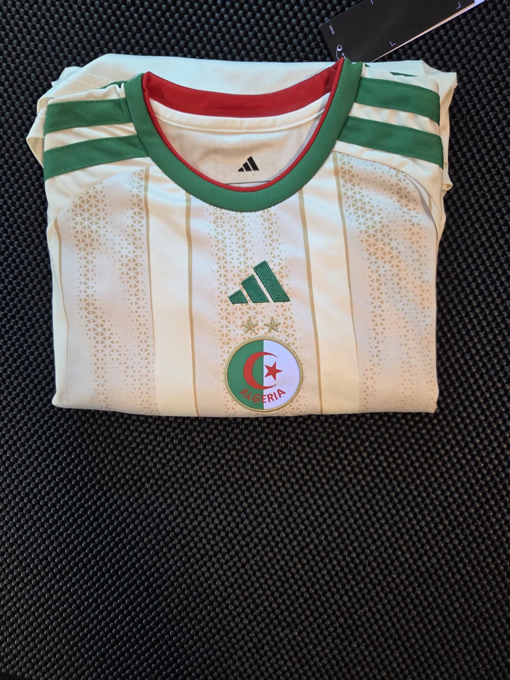 Kids' Algeria White & Green Soccer Jersey and Shorts Set